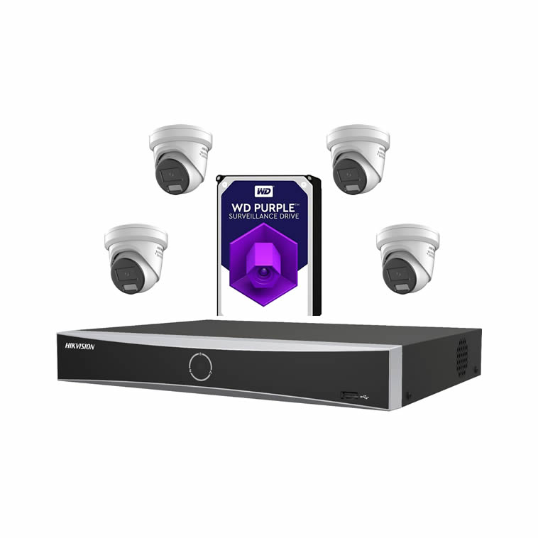 Hikvision 4x DS-2CD2387G2H