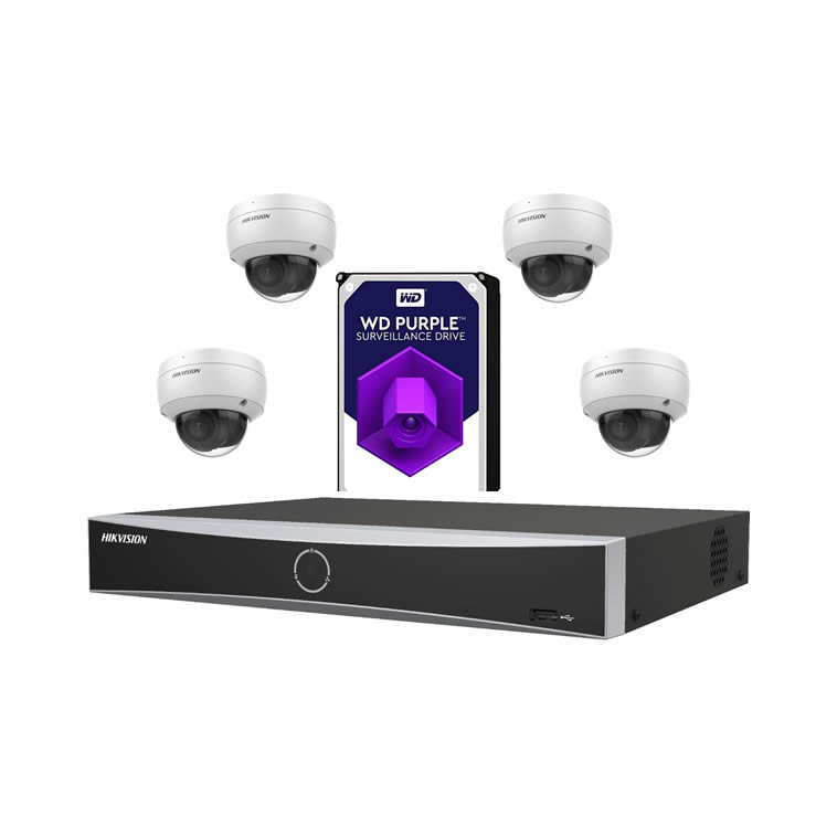 set 4x dome wit hybride
