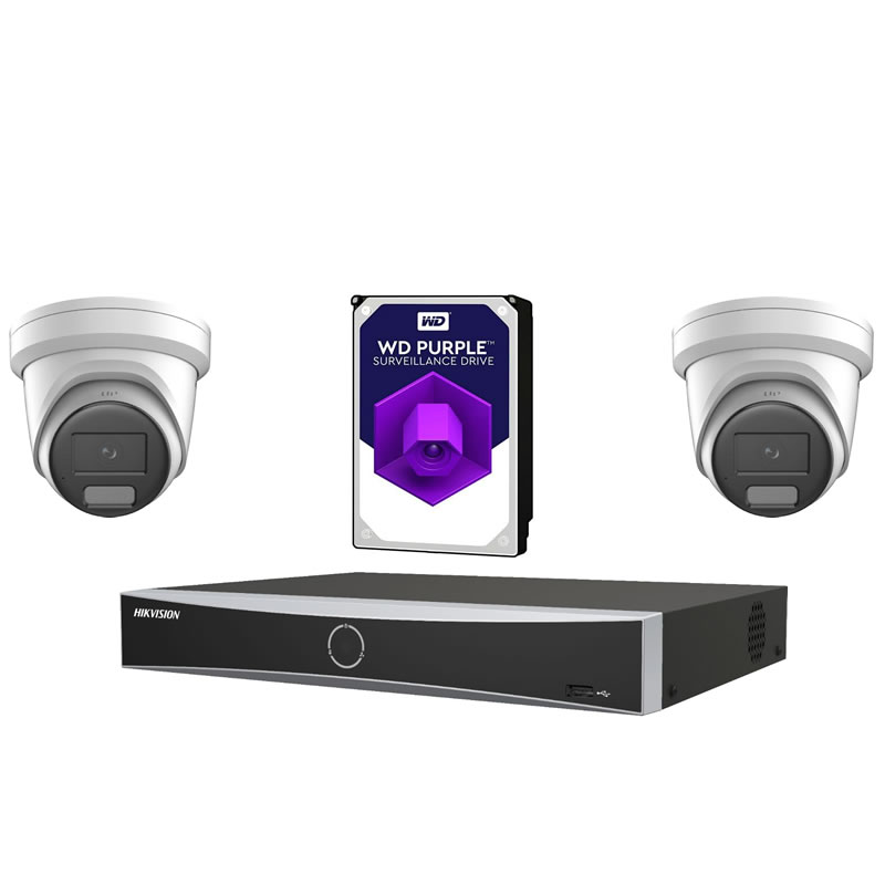 set 2x Hikvision DS-2CD2387G3-LIS2UY/SL