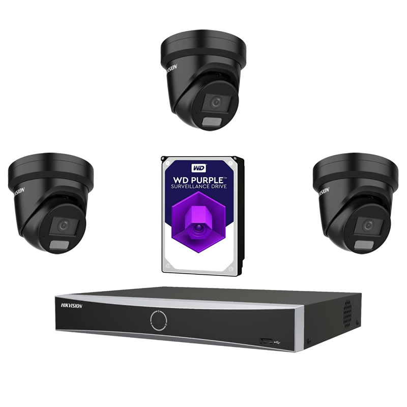 set 3x Hikvision DS-2CD2387G3-LI2UY